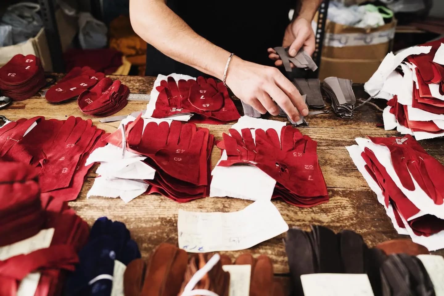 Preparation for sewing